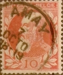 Sellos de Europa - B�lgica -  Intercambio 0,60 usd 10 cents. 1905