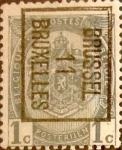 Stamps Belgium -  Intercambio 0,20 usd 1 cent. 1907