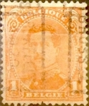 Stamps Belgium -  Intercambio 0,20 usd 1 cents. 1915