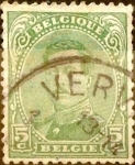 Sellos de Europa - B�lgica -  Intercambio 0,20 usd 5 cents. 1915