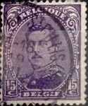 Stamps Belgium -  Intercambio 0,20 usd 15 cents. 1915
