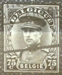 Stamps : Europe : Belgium :  75 cents. 1934