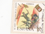 Stamps : Europe : Spain :  50 Aniversario de la creación de la Legión (17)