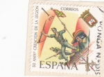 Sellos de Europa - Espaa -  50 Aniversario de la creación de la Legión (17)