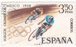 Sellos de Europa - Espaa -  Juegos Olímpicos Mexico-68  (17)