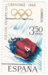 Stamps Spain -  Juegos Olímpicos Grenoble-68  (17)