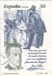 Stamps Spain -  Literatura española  (17)