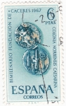 Stamps Spain -  Bimilenario fundación de Cáceres (17)
