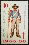 Stamps Mexico -  Colección Instituto de Historia Militar