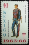 Stamps Mexico -  Colección Instituto de Historia Militar