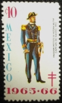 Stamps Mexico -  Colección Instituto de Historia Militar