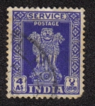 Stamps India -  Capital of Asoka Pillar