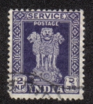 Stamps India -  Capital of Asoka Pillar