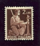 Stamps Italy -  Serie Corriente. Arranque