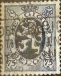 Stamps Belgium -  Intercambio 0,20 usd 75 cents. 1929