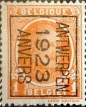 Stamps Belgium -  Intercambio 0,20 usd 1 cents. 1922