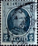 Stamps Belgium -  Intercambio 0,20 usd 5 cents. 1922