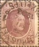 Stamps Belgium -  Intercambio 0,20 usd 25 cents. 1922