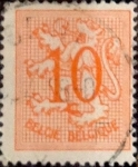 Stamps Belgium -  Intercambio 0,20 usd 10 cents. 1951
