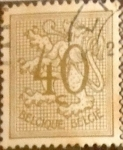 Stamps Belgium -  Intercambio 0,20 usd 40 cents. 1951