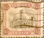 Sellos de Europa - B�lgica -  Intercambio 0,20 usd 65 cents. 1920