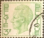 Stamps Belgium -  Intercambio 0,20 usd 3 francos 1973