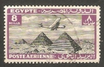 Stamps Egypt -  12 - Piramides de Keops, Kephren y Mykerinos