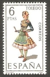 Stamps Spain -   1960 - Traje típico de Toledo