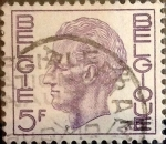 Stamps Belgium -  Intercambio 0,20 usd 5 francos 1972