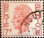 Stamps Belgium -  Intercambio 0,20 usd 7 francos 1971