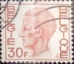 Stamps Belgium -  Intercambio 0,20 usd 30 francos 1972