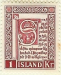 Stamps : Europe : Iceland :  Viejos manuscritos islandeses