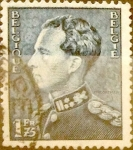 Stamps Belgium -  Intercambio 0,20 usd 1,75 francos 1936
