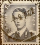 Stamps Belgium -  Intercambio 0,20 usd 8 francos 1958