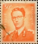 Stamps Belgium -  Intercambio 0,25 usd 30 francos 1958