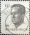 Stamps Belgium -  Intercambio 0,20 usd 14 francos 1990
