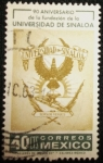 Stamps Mexico -  Escudo Universidad de Sinaloa