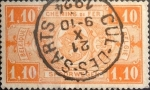 Stamps Belgium -  Intercambio 0,30 usd 1,10 francos 1923