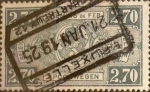 Sellos de Europa - B�lgica -  Intercambio 1,40 usd 2,70 francos 1924