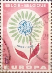 Stamps Belgium -  Intercambio 0,35 usd 6 francos 1964