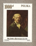 Stamps Poland -  Sir Joshua Reynolds
