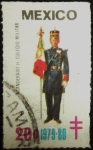 Stamps Mexico -  Abanderado Heroico Colegio Militar