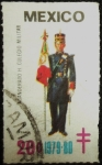 Sellos de America - M�xico -  Abanderado Heroico Colegio Militar