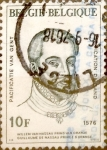Stamps Belgium -  Intercambio 0,35 usd 10 francos 1976