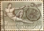 Stamps Belgium -  Intercambio 0,20 usd 3 francos 1962