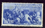 Sellos de Europa - Italia -  Proclamacion de la Republica. Techo del palacio ducal de Venecia