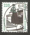 Stamps Germany -  1767 - Terraza de Brühl, de Dresde