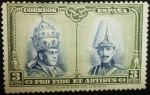 Stamps : Europe : Spain :  Papa Pío XI-Alfonso XIII