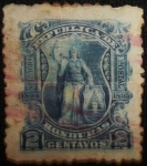 Stamps : America : Honduras :  Alegoría