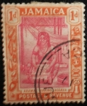 Stamps : America : Jamaica :  Nativa Arawak